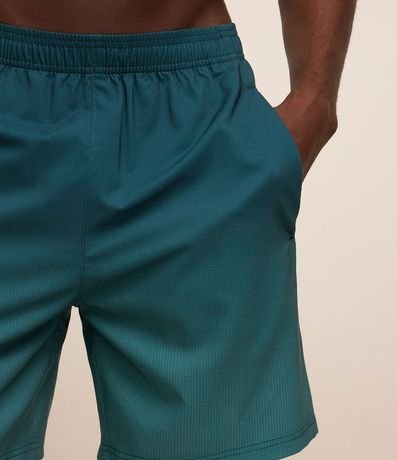 Bermuda Deportiva de Cuadros y Degrade en Barra 5