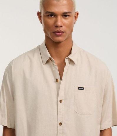 Camisa Relaxed en Cáñamo con Bolsillo 5