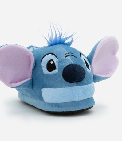 Pantufla Infantil Cerrada en Fleece Bordado Stitch - Talle 29 al 36 4