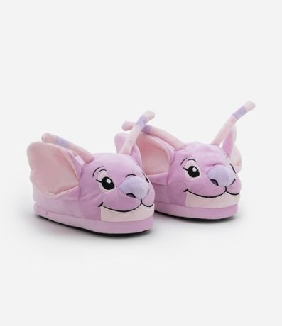 Pantufla Cerrada Infantil con Bordado de Angel - Talle 29 a 36 1