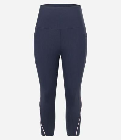 Pantalón Corsário Deportiva en Poliamida con Bolsillos 5