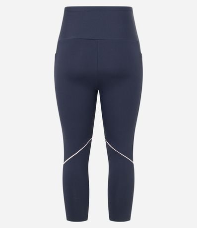 Pantalón Corsário Deportiva en Poliamida con Bolsillos 6
