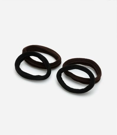 Kit 04 Elástico para el Pelo Seamless con Textura 2