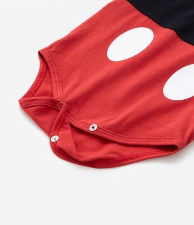 Body Infantil con Estampa Mickey con Gorro - Talle 0 a 18 meses 5
