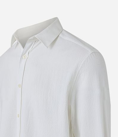 Camisa Relaxed en Ana Ruga con Textura 7