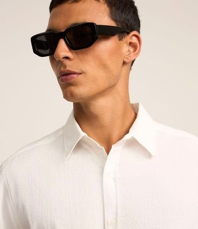 Camisa Relaxed en Ana Ruga con Textura 3