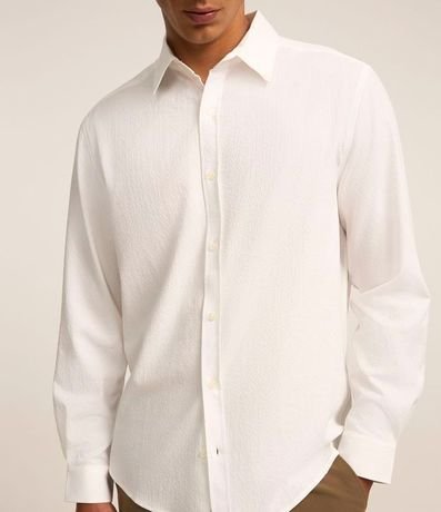 Camisa Relaxed en Ana Ruga con Textura 5