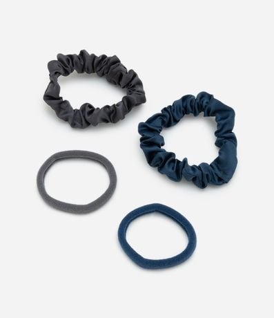 Kit 04 Gomitas para el Pelo Modelos Variados