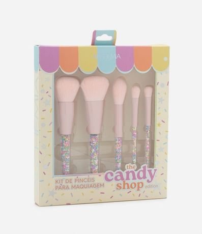 Kit 05 Brochas de Maquillaje Candy Alchemia
