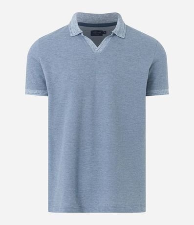 Polo Comfort en Algodón Texturizado con Manga Corta 5