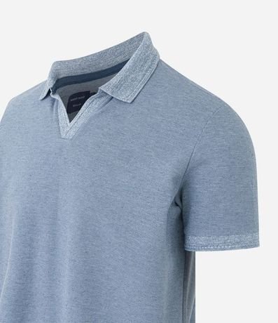 Polo Comfort en Algodón Texturizado con Manga Corta 6