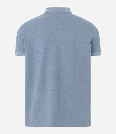 Polo Comfort en Algodón Texturizado con Manga Corta 9