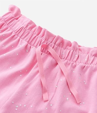 Short Clochard Infantil con Purpurina Holográfico - Talle 5 a 14 años 5