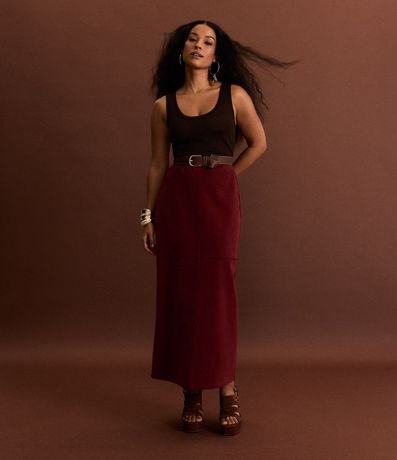 Blusa Musculosa de Punto Ligero 3