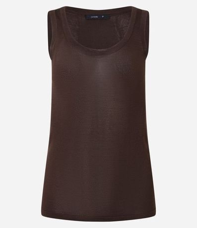 Blusa Musculosa de Punto Ligero 9