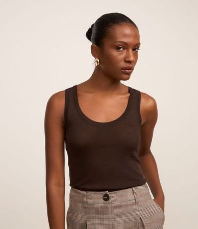 Blusa Musculosa de Punto Ligero 5