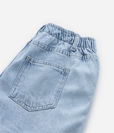 Short Infantil en Jeans con Bordado de Cocoteros - Talle 5 a 14 años 4