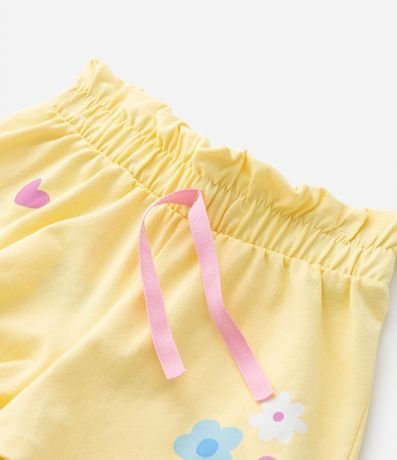 Short Clochard Infantil con Estampado de Flor y Ciempiés - Talle 1 a 5 años 5