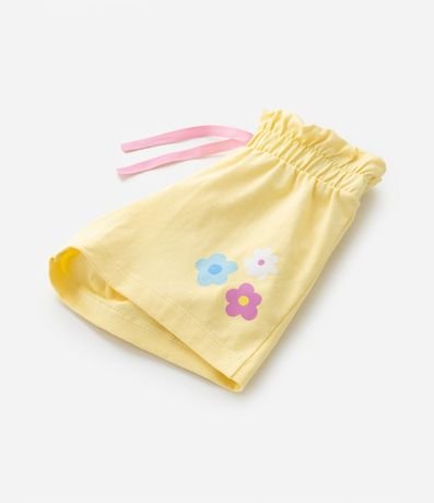 Short Clochard Infantil con Estampado de Flor y Ciempiés - Talle 1 a 5 años 6