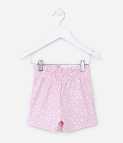 Short Clochard Infantil con Estampa de Mini Flores - Talle 1 a 5 años 2