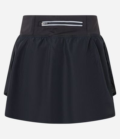 Short Pollera Deportiva con Recorte en Red 6