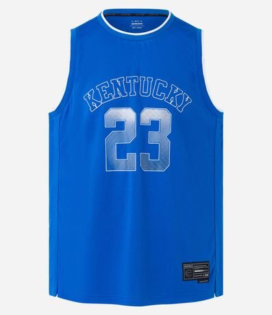 Musculosa Baloncesto Deportiva Tecnologia Dry con Estampa Kentucky 23 7