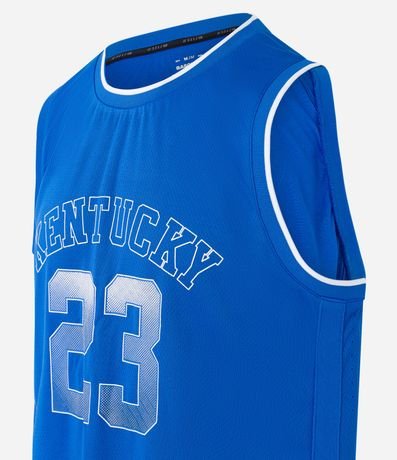 Musculosa Baloncesto Deportiva Tecnologia Dry con Estampa Kentucky 23 8