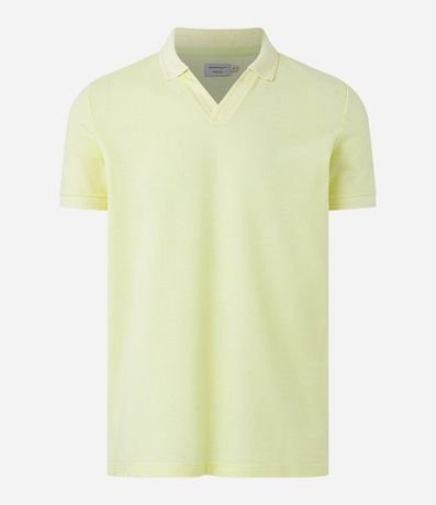 Polo Comfort en Algodón Texturizado con Manga Corta 5