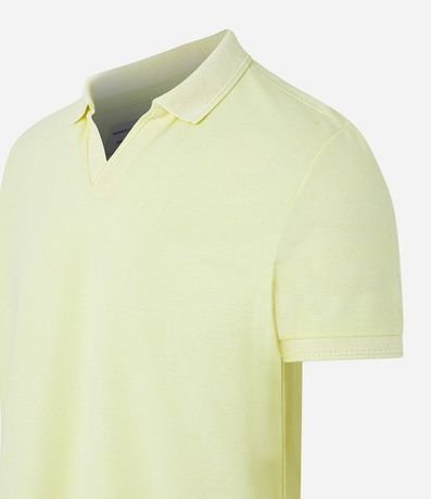 Polo Comfort en Algodón Texturizado con Manga Corta 6