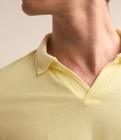 Polo Comfort en Algodón Texturizado con Manga Corta 4