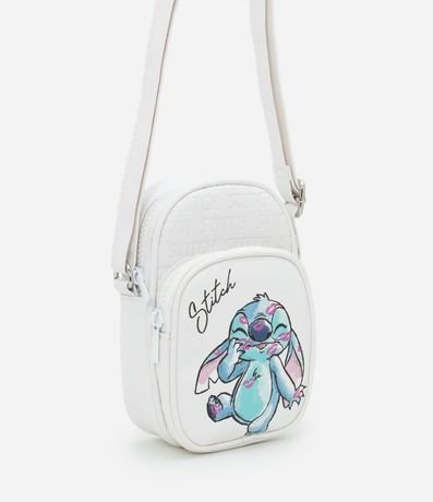 Bolso Transversal Infantil con Estampa Stitch - Talle U