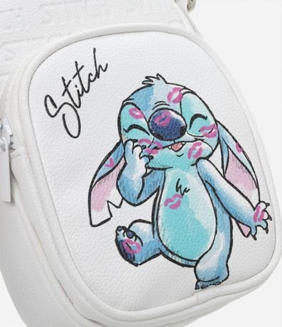Bolso Transversal Infantil con Estampa Stitch - Talle U 5