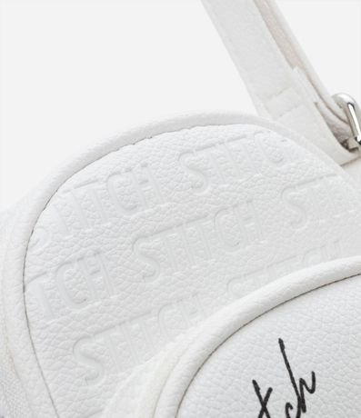 Bolso Transversal Infantil con Estampa Stitch - Talle U 6