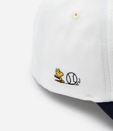 Gorra en Sarga 06 Panel con Bordado Snoopy Baseball 10