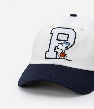 Gorra en Sarga 06 Panel con Bordado Snoopy Baseball 6