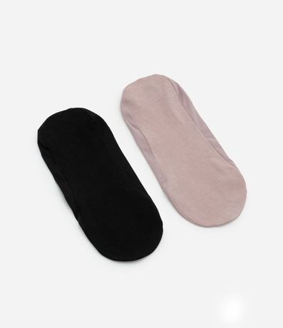 Kit 02 Medias Invisibles en Algodón 2