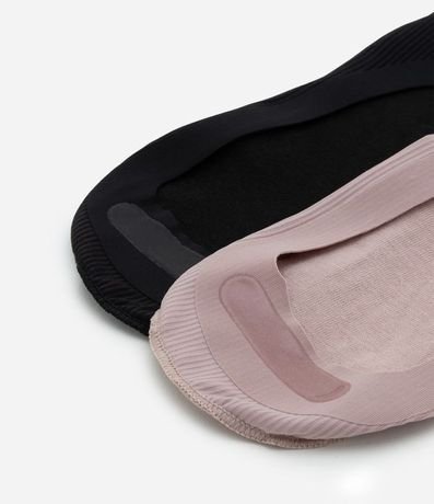 Kit 02 Medias Invisibles en Algodón 3
