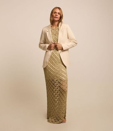 Vestido Midi de Punto con Detalles Texturizados 6
