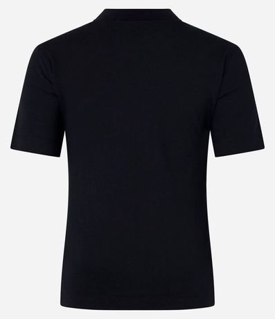 Blusa en Rib con Cuello Redondo 7