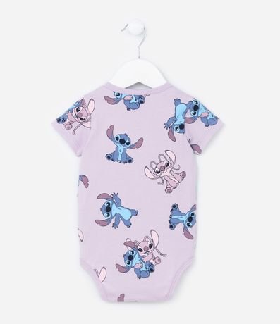 Body Infantil con Estampa Angel y Stitch - Talle 0 a 18 meses 2