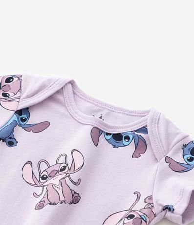 Body Infantil con Estampa Angel y Stitch - Talle 0 a 18 meses 6