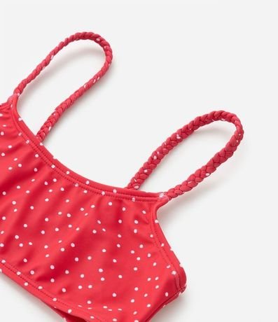 Bikini Infantil con Protección UV y Estampa de Lunares - Talle 1 a 4 años 5