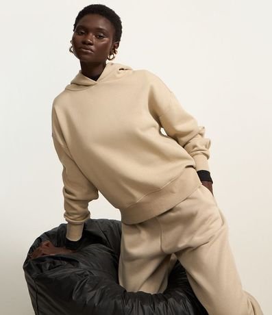 Pantalón Jogger en Algodón con Forro Fleece 3