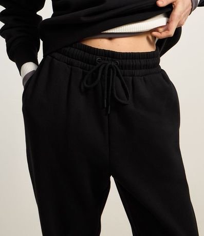 Pantalón Jogger en Algodón con Forro Fleece 3