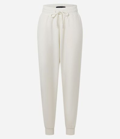 Pantalón Jogger en Algodón con Forro Fleece 4