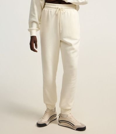 Pantalón Jogger en Algodón con Forro Fleece 2