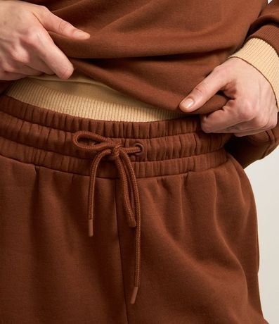 Pantalón Jogger en Algodón con Forro Fleece 3