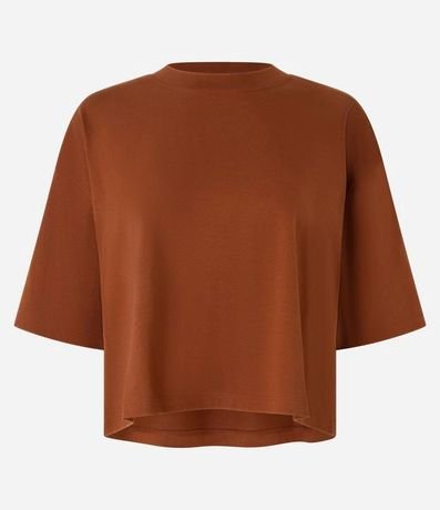 Blusa Cropped Oversized en Media Malla 4