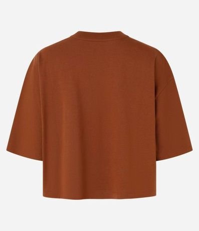 Blusa Cropped Oversized en Media Malla 5