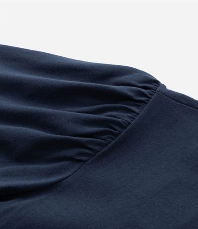 Blusa en Algodón con Manga Abullonada Curve & Plus Size 7